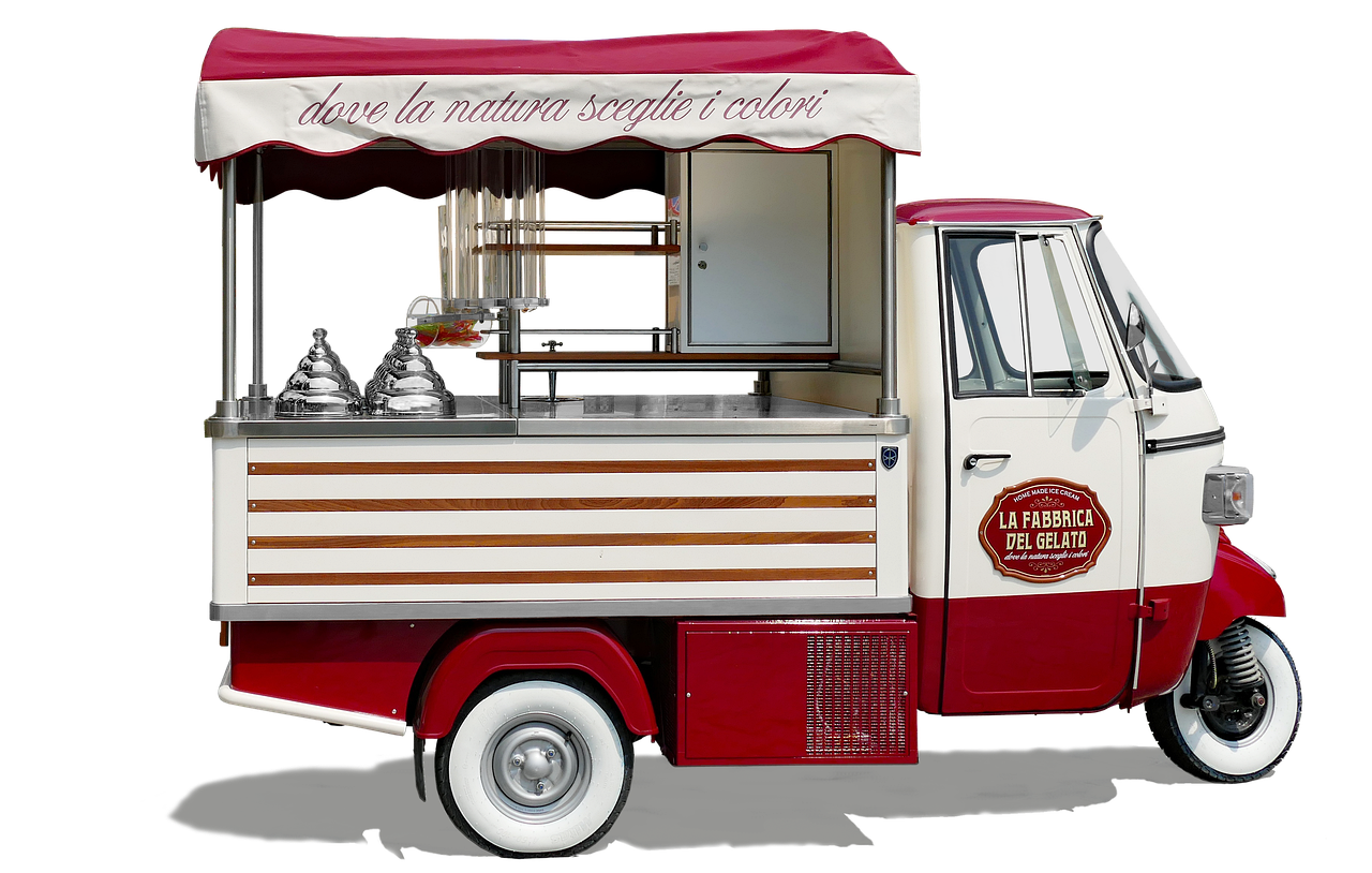 Eiswagen Retro
