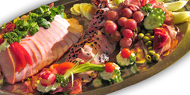 Rustikales Buffet