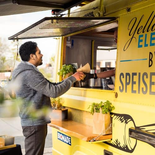 Foodtruck-Catering am Arbeitsplatz