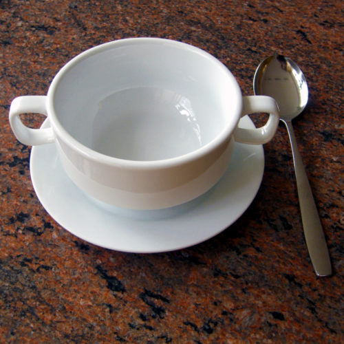 Kaffeetasse / Untertasse / Löffel
