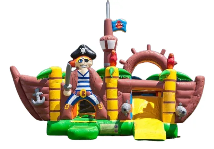 Hüpfburg Multiplay Piratenschiff