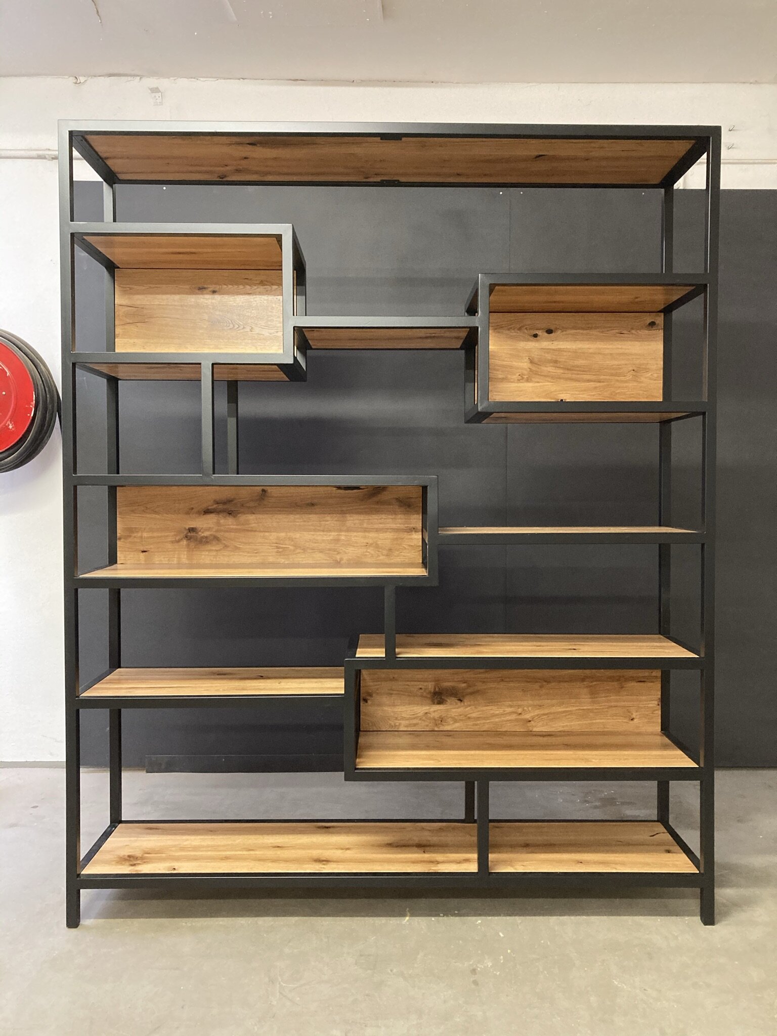 Stahlregal Kerneiche 1020