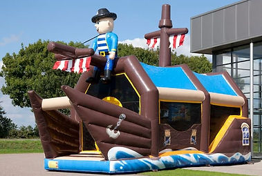 Hüpfburg Piratenschiff Shooter