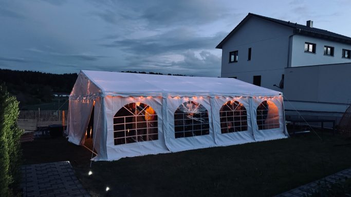 Pavillon 3 x 6 m