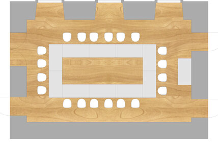 Konferenzraum-Pauschalangebot
