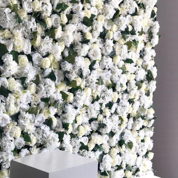 Pink crush flower wall
