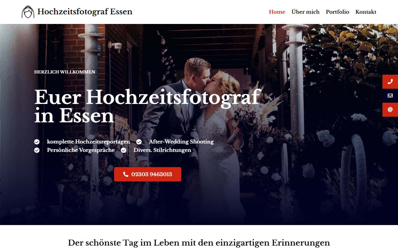 Hochzeitsfotograf Essen