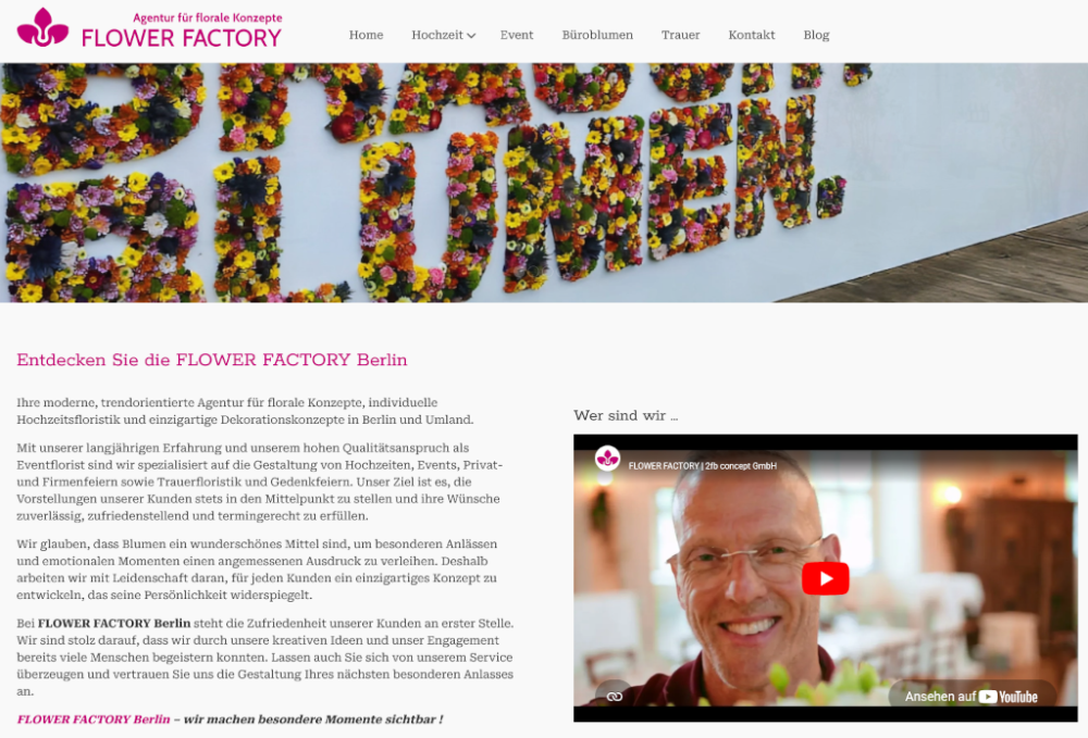 FLOWER FACTORY Berlin