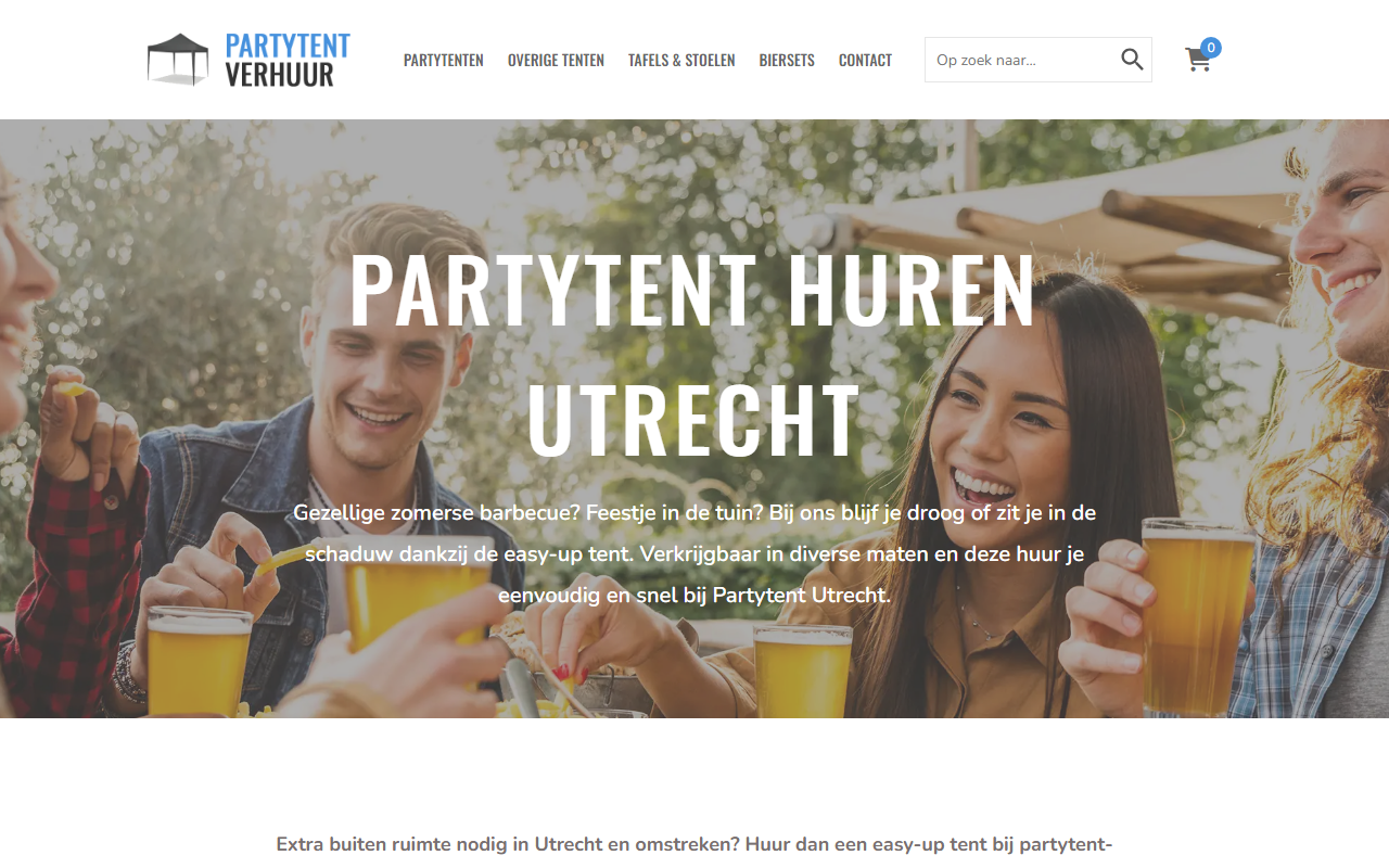 Partytent Utrecht