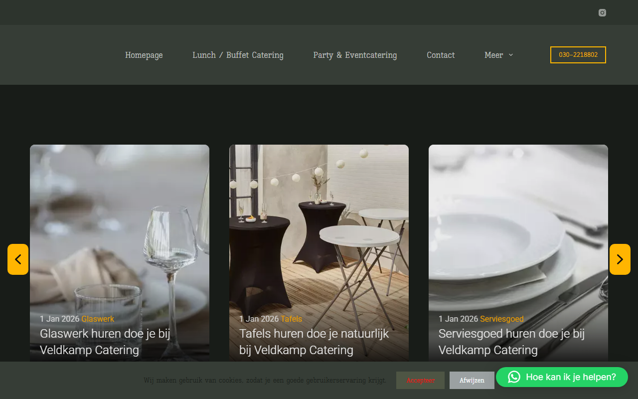 Veldkamp Catering Utrecht