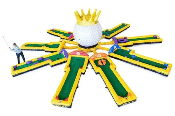 Midgetgolf Parcours Opblaasbaar