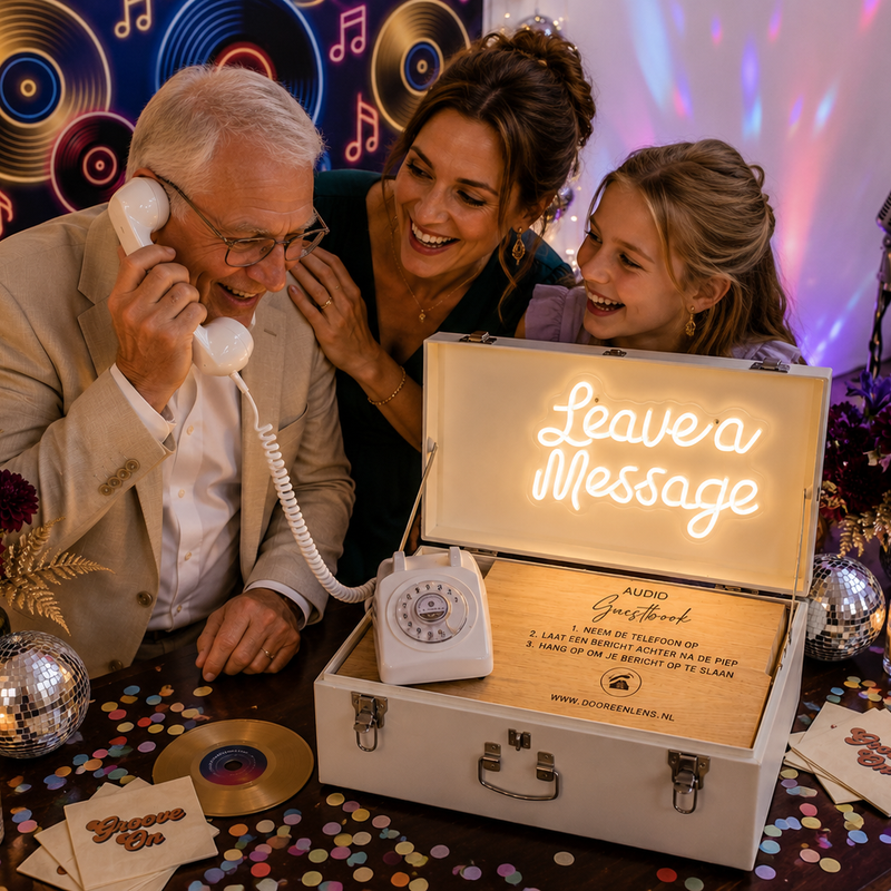 Audio Gastenboek huren