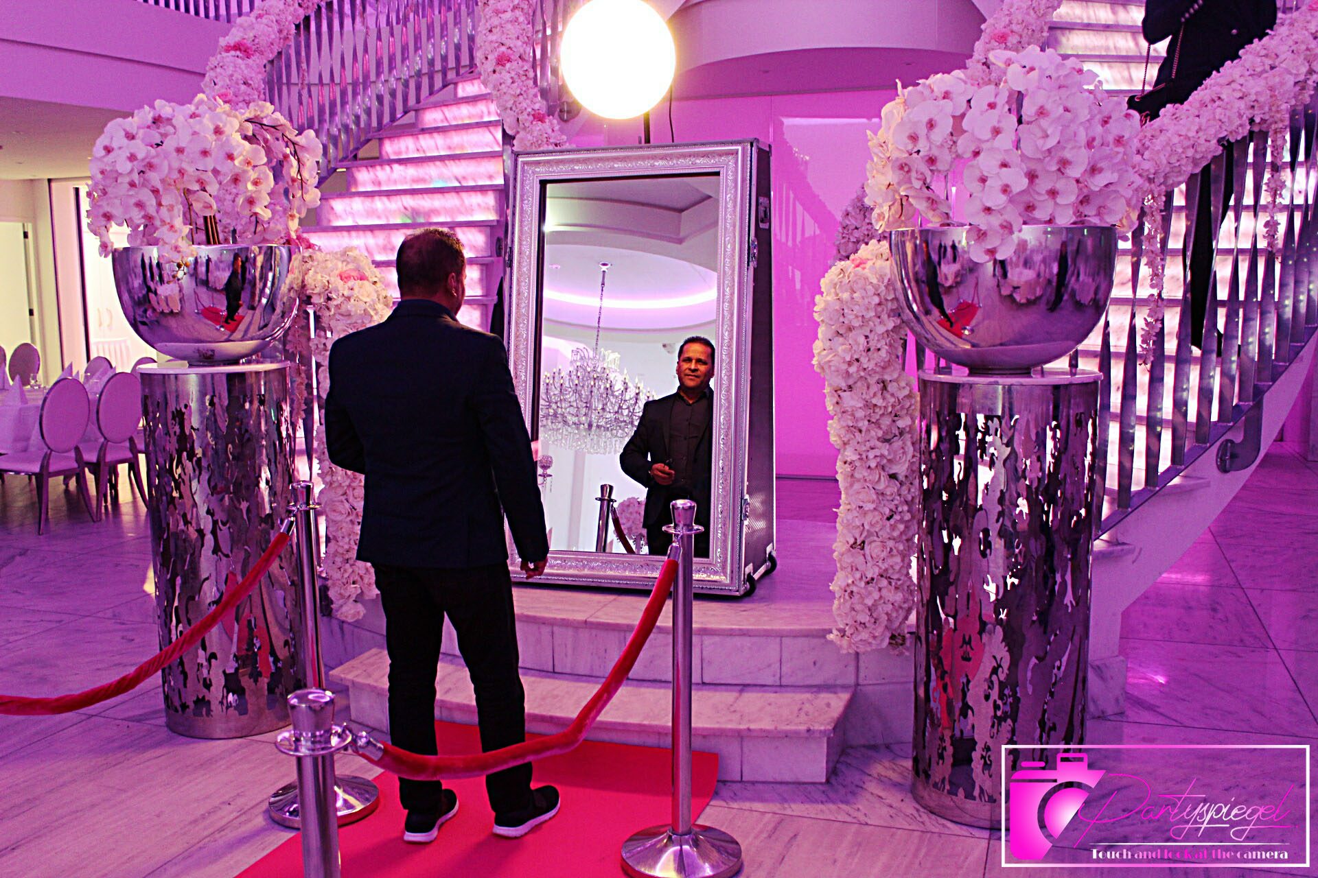 Spiegel photobooth (Magic Mirror)