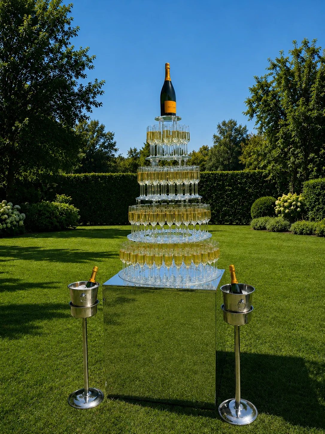 Champagne toren