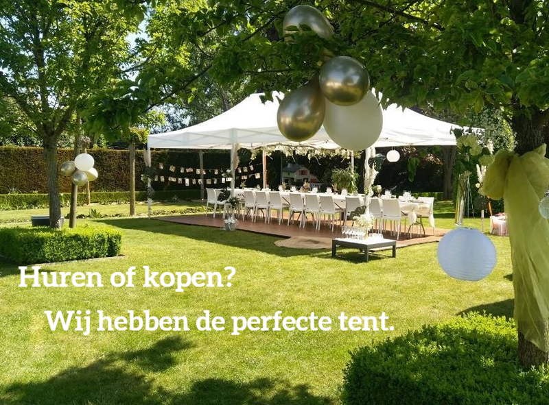 Verkoop van tenten