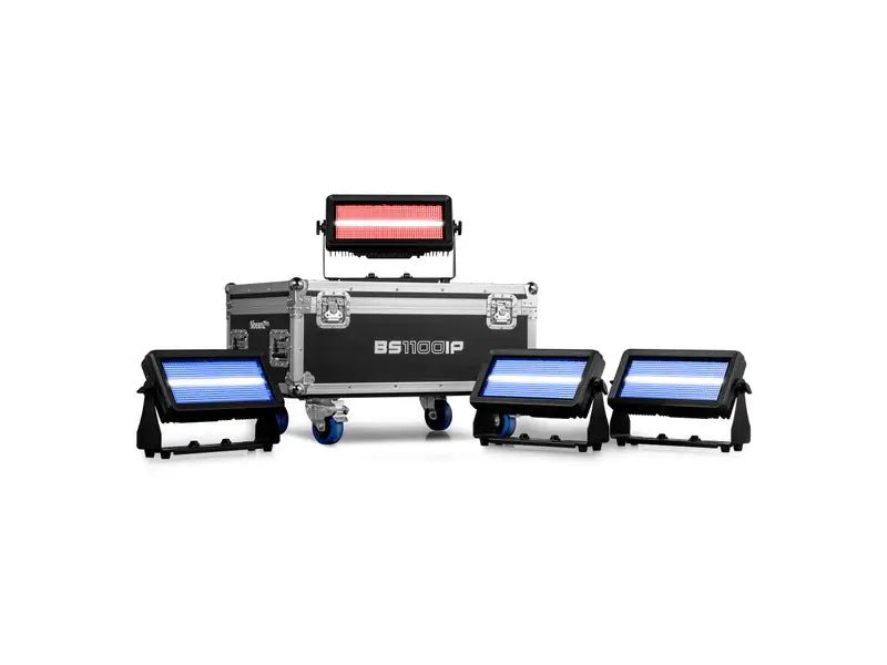 BeamZ Professional BS1100IP set met 4 blinders