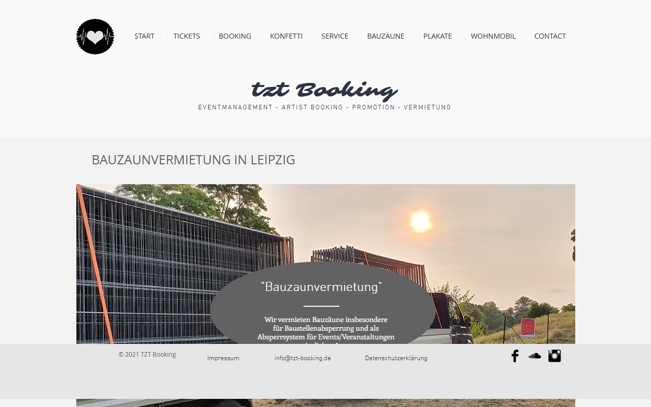 TZT Booking & Events