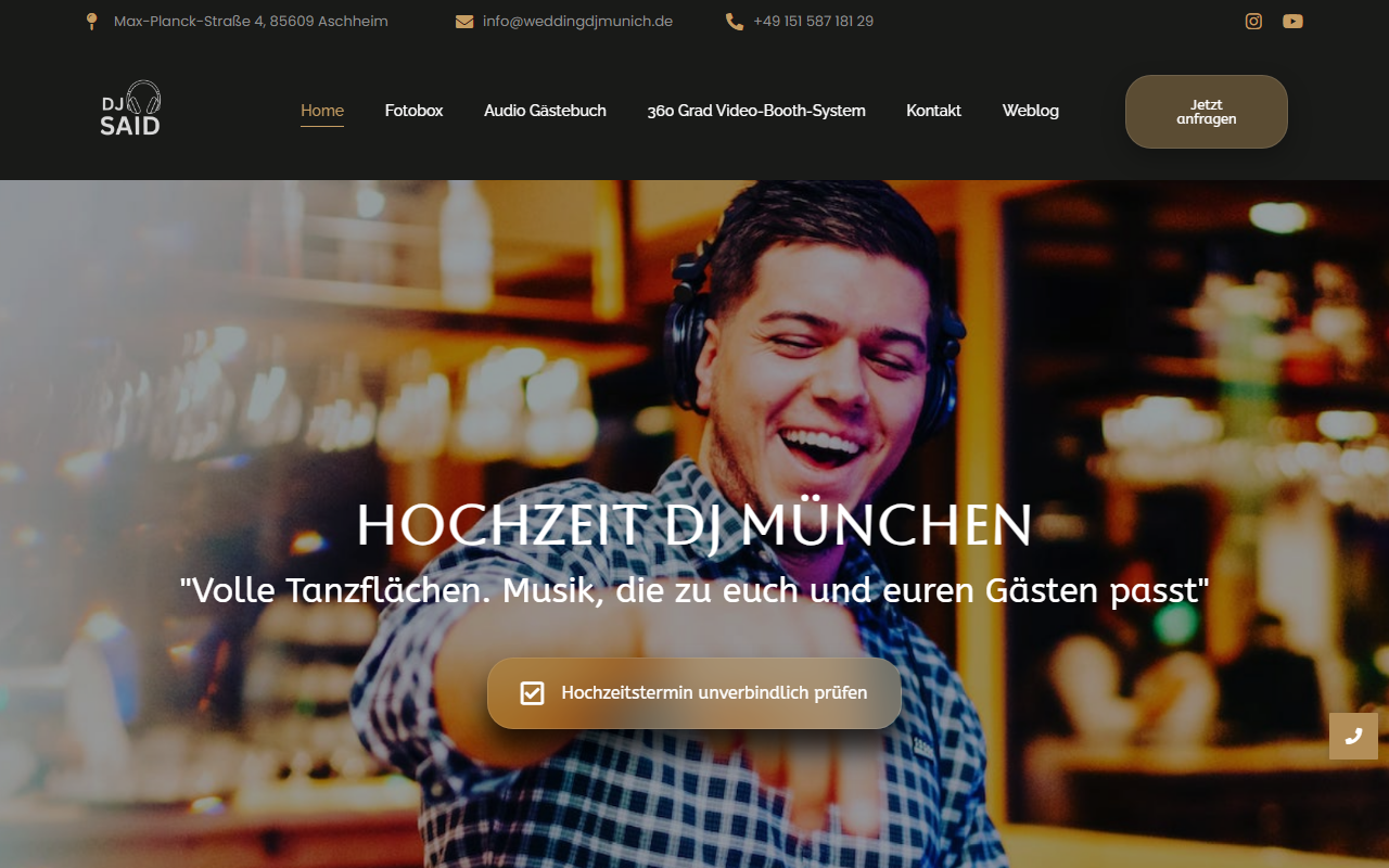 Wedding DJ Munich