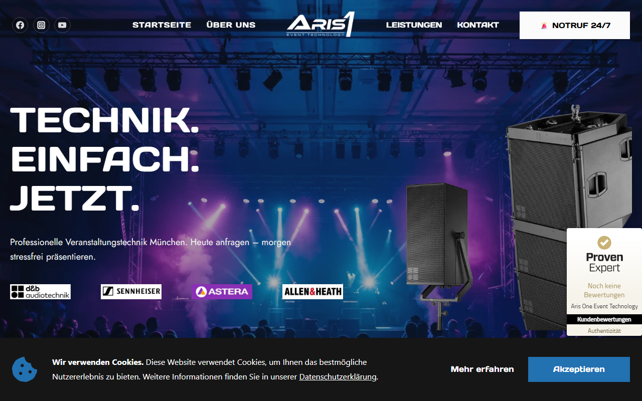 Aris One Event Technology