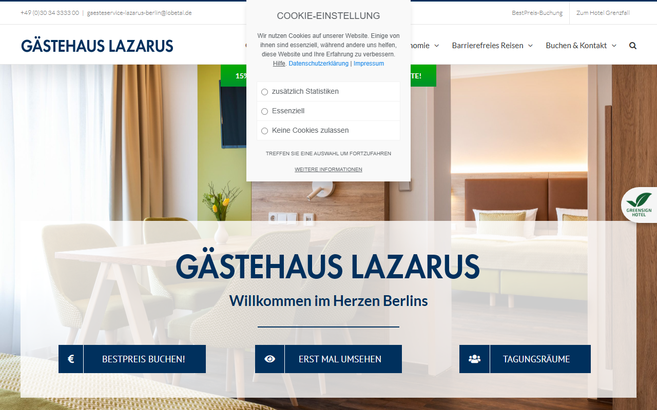 Gästehaus Lazarus Berlin