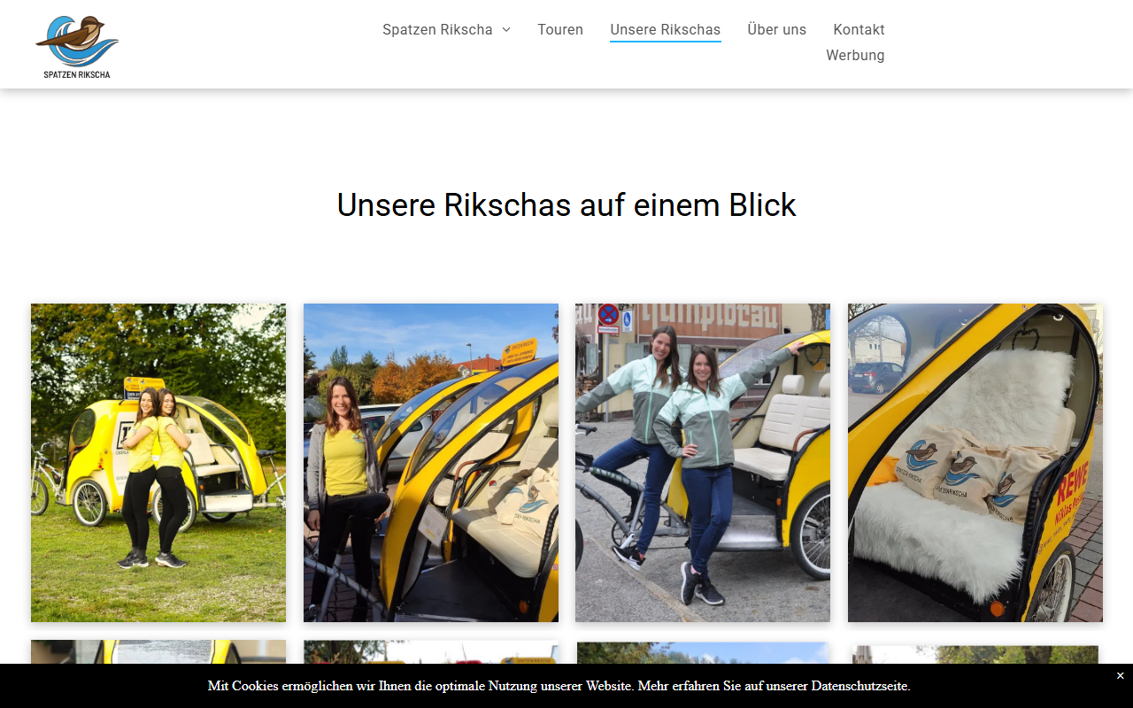Spatzen Rikscha