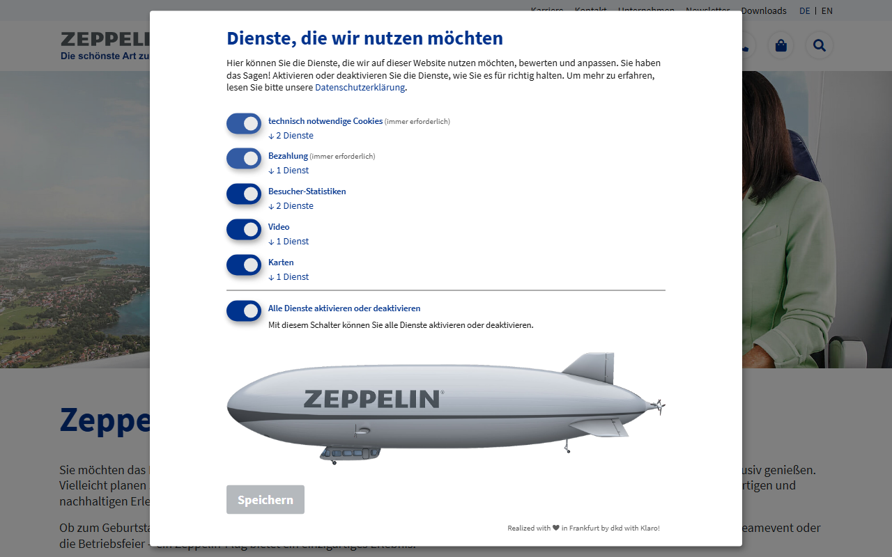 Zeppelinflug