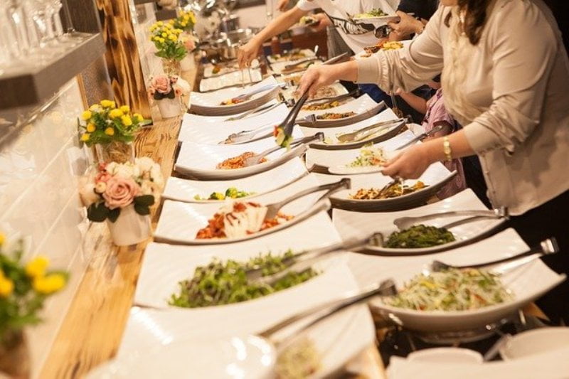 Menüs und Buffets