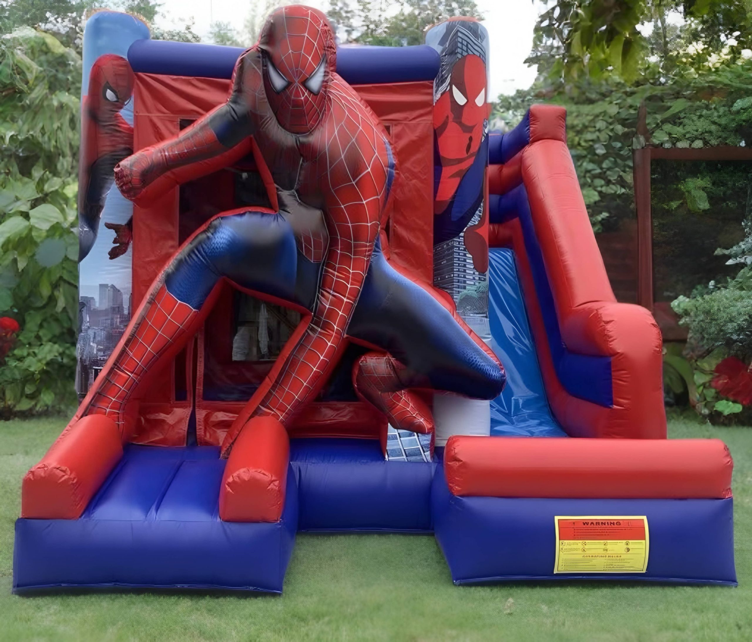 Spider-Man-Hüpfburg