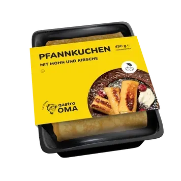 Pfannkuchen mit Mohn und Kirsche 490g