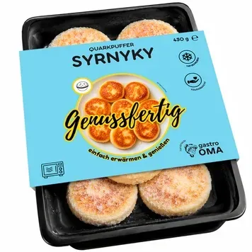 Syrnyky (Quarkpuffer) gebratene 430 g
