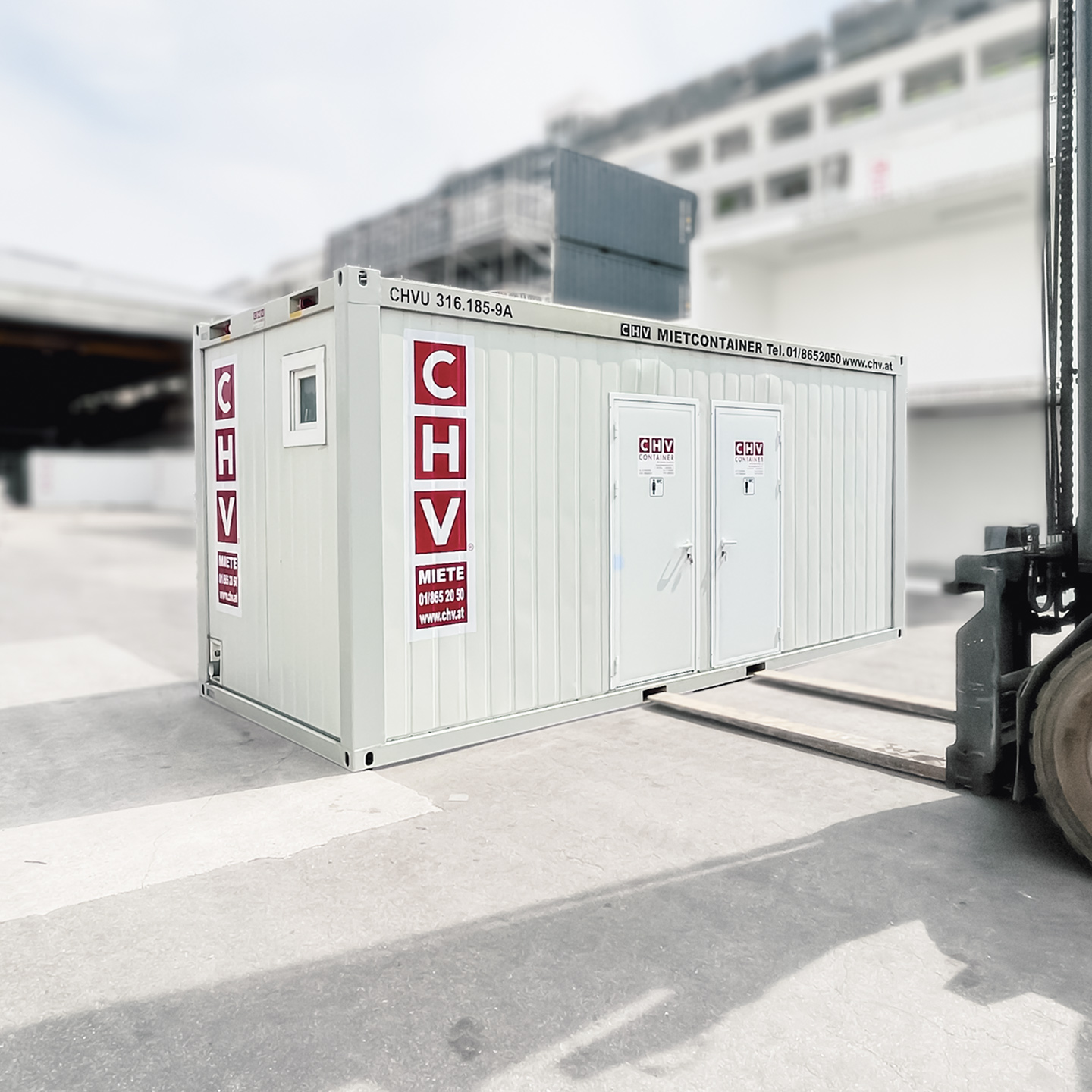 6m WC-Container