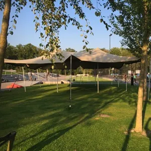 Stretch Tent 10x7,5m Kleur zand