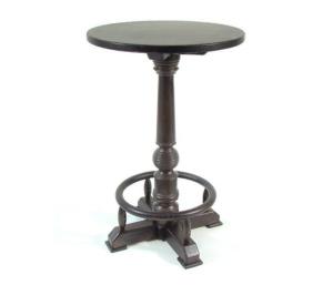 Statafel classic donkerbruin 75cm