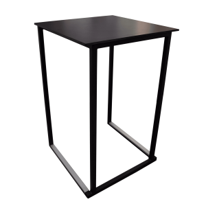 Statafel Cuba black outdoor