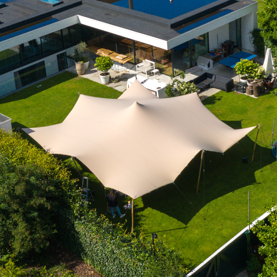 Stretchtent 50 m2