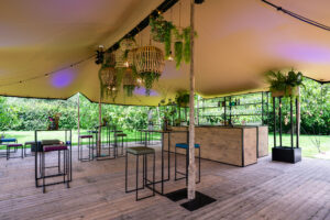 Stretchtent 6 x 6 meter