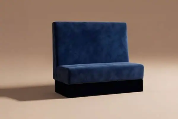 Divano Modus lineare blu