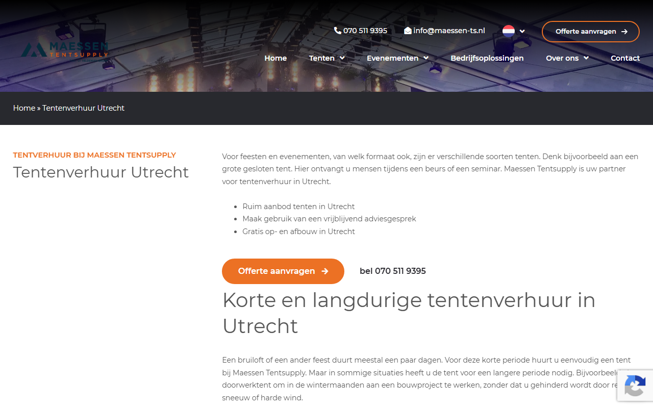 Maessen Tentsupply