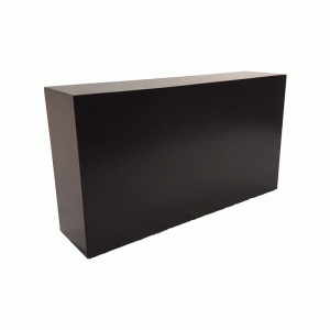 Balie 200 met opstand | wit