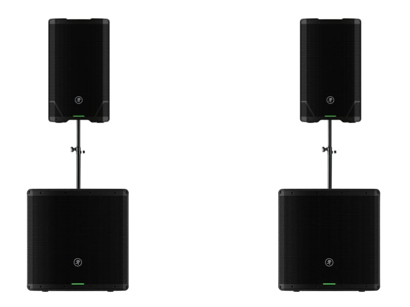 Mackie SRM speaker set
