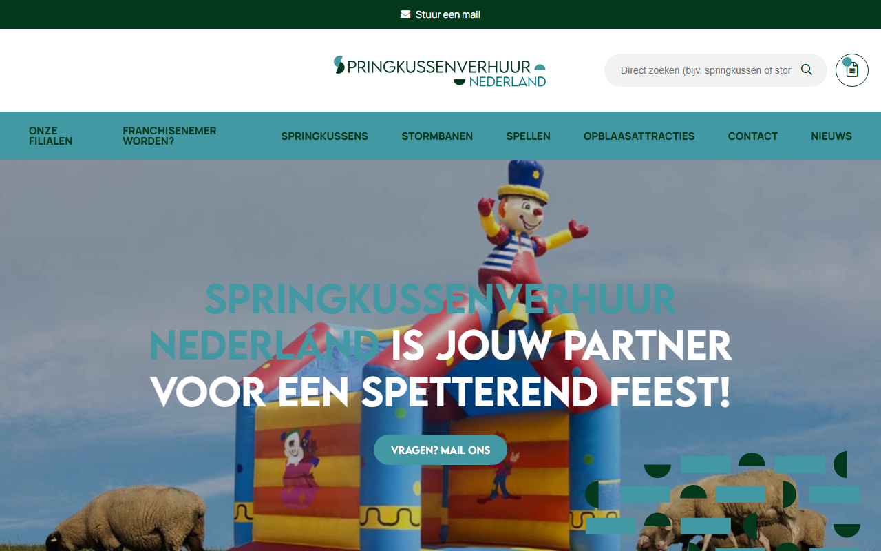 Springkussenverhuur Nederland