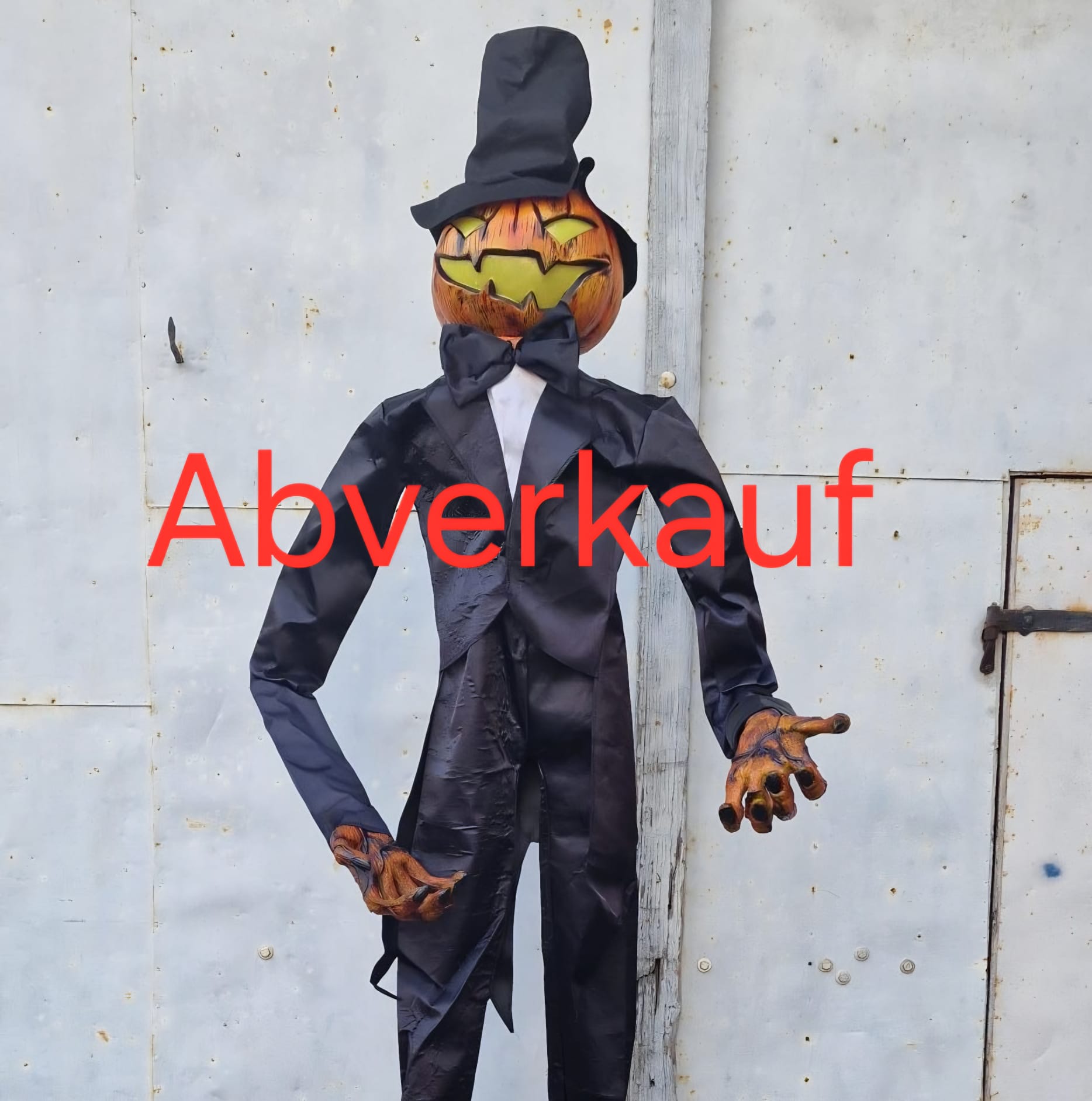 Animatronic gigantischer Kürbismann Joe "Abverkauf"