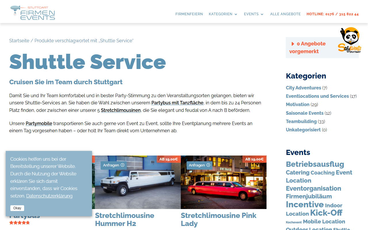 Stuttgart Firmenevents