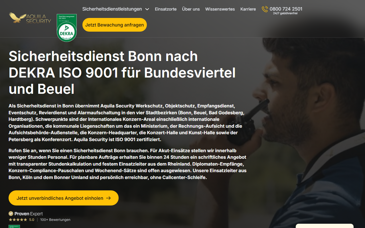 Aquila Security & Brandwachen