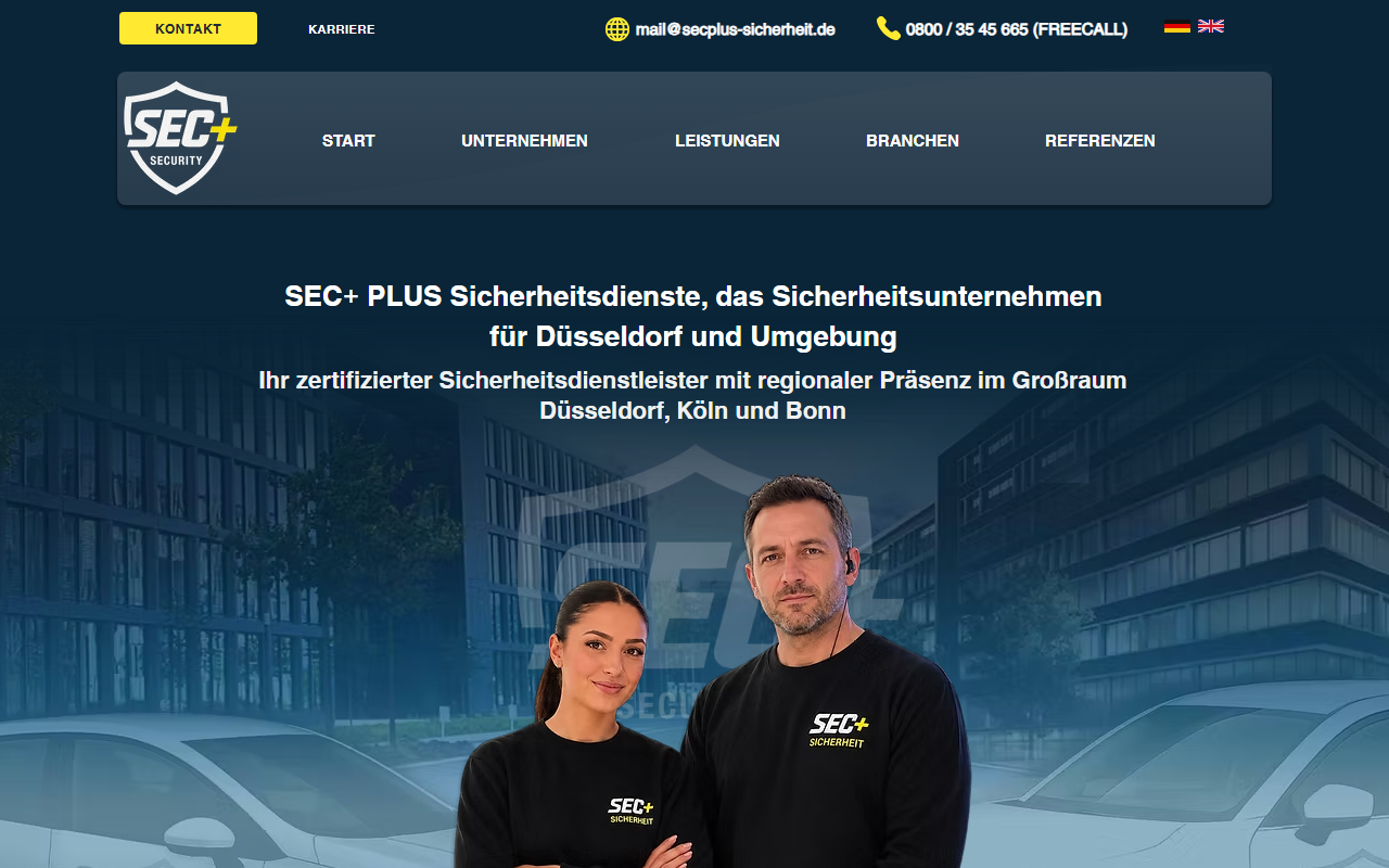 SEC+ PLUS Sicherheitsdienst