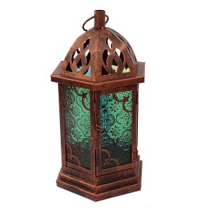 Orient Windlicht mieten Kupfer H 30 cm