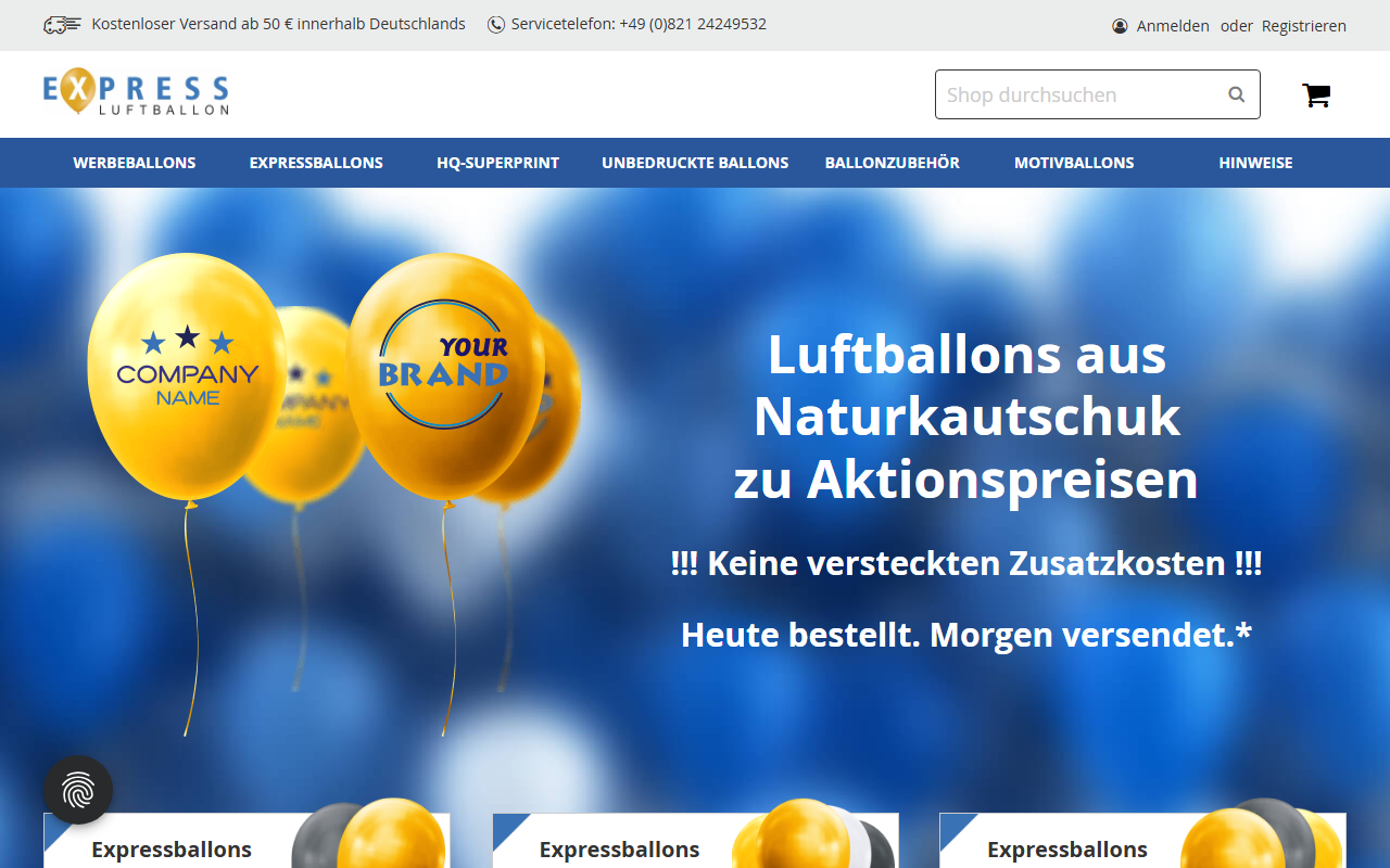 Express-Luftballon