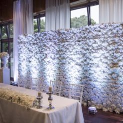 Blumenwand PureWhite