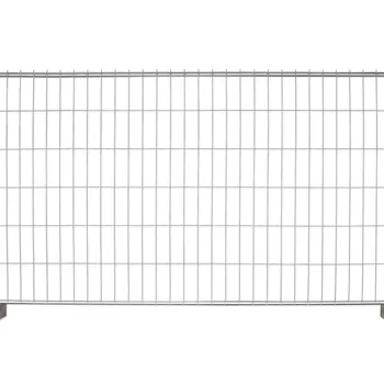 Mobiler Bauzaun Standard 3,50m × 2,00m inkl. Verbindungsschellen