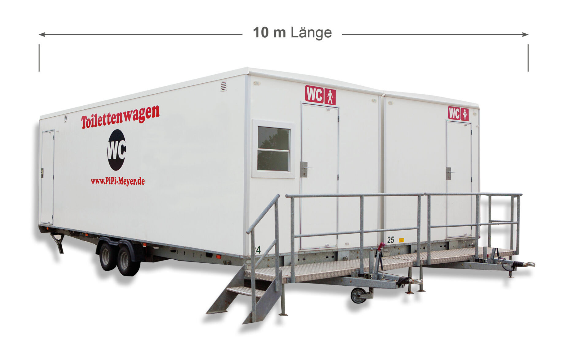 Toilettenwagen extra groß (8+9+2)
